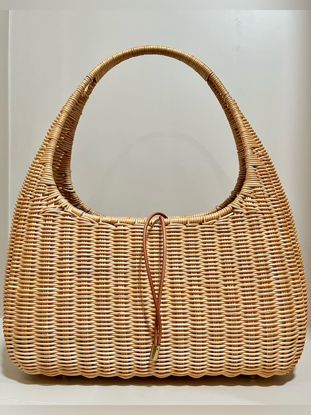J. McLaughlin Santorini Wicker Shoulder Bag NWOT $228 - Picture 9 of 17